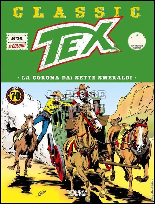 TEX CLASSIC #    36: LA CORONA DAI SETTE SMERALDI